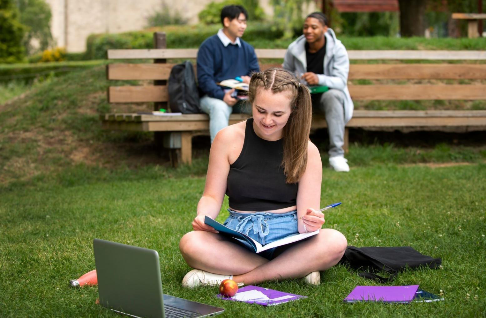 Partnership strategy meeting with financial documents and collaborative planning materials