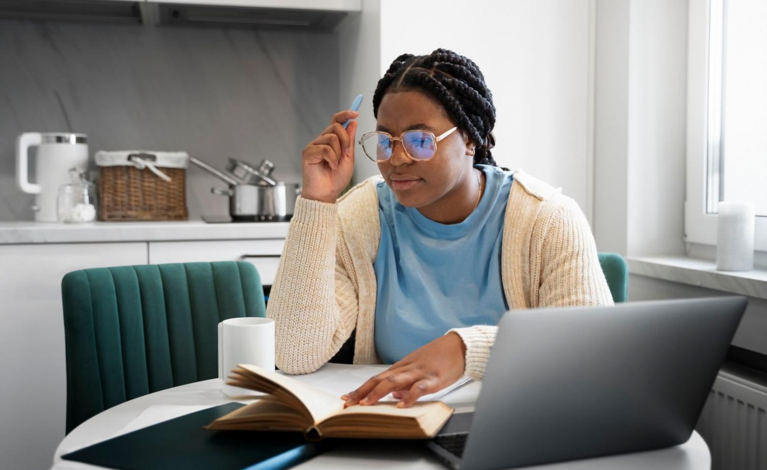 Financial analyst working with complex spreadsheets and charts